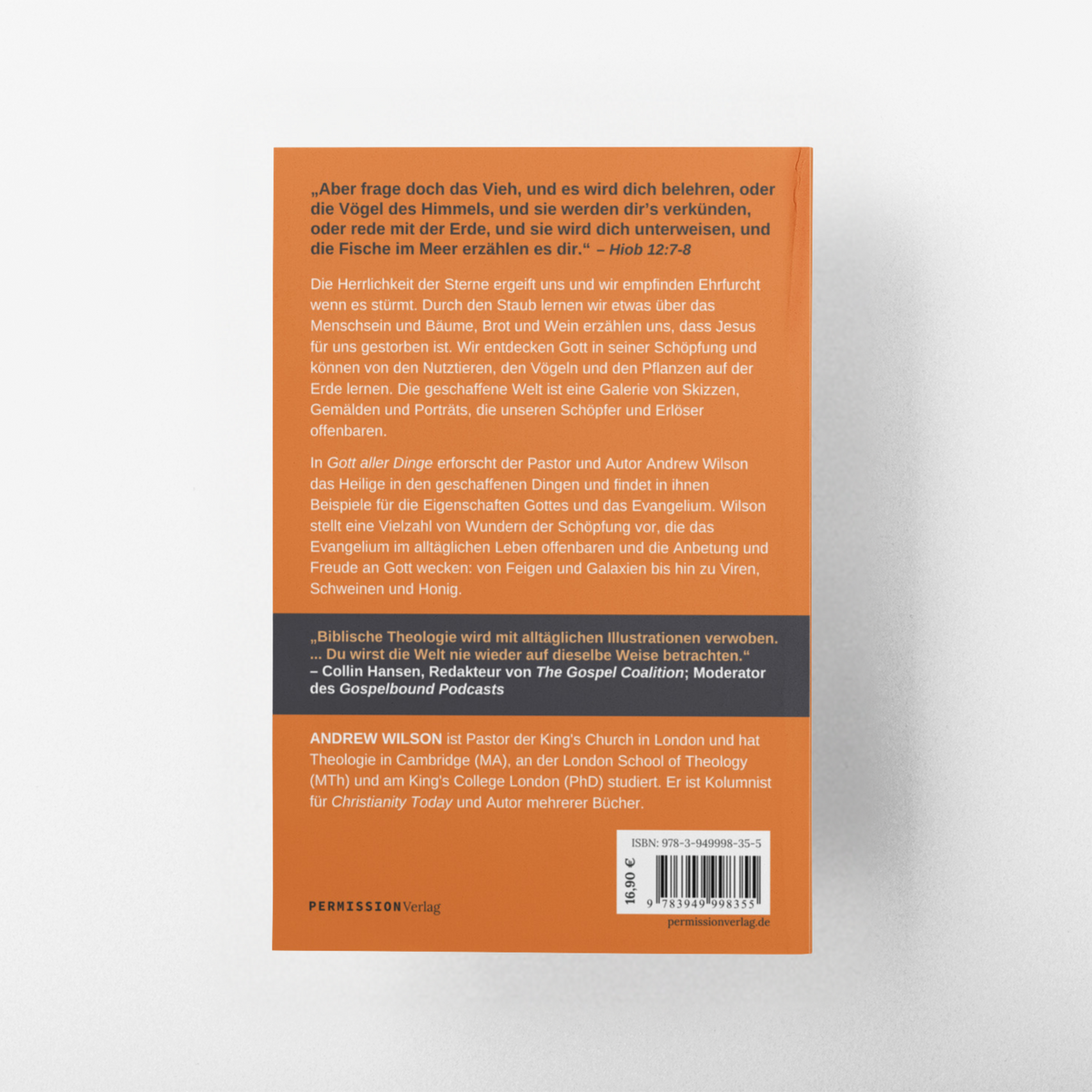 Wilson: Gott aller Dinge (Softcover) – Permission Verlag GmbH
