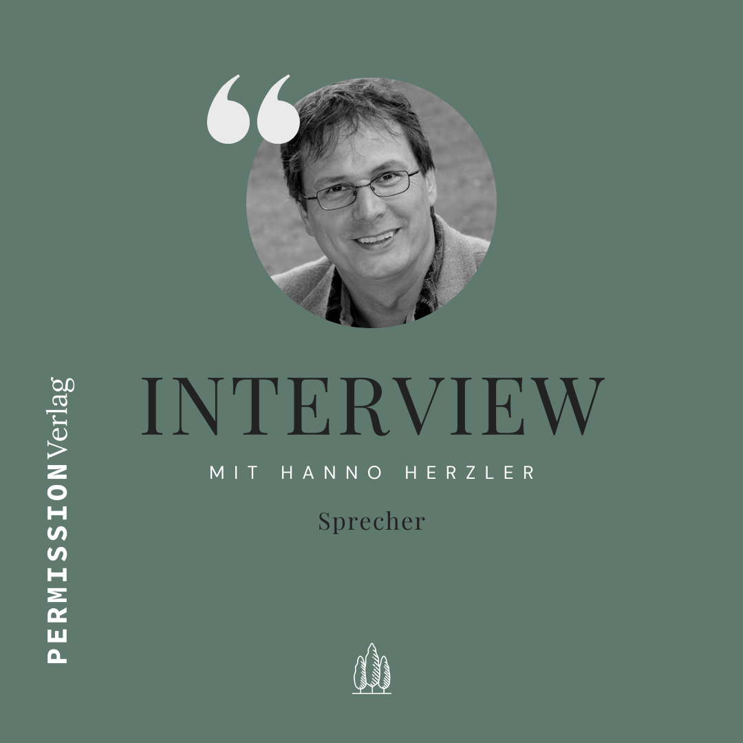 Interview mit unserem Sprecher Hanno Herzler