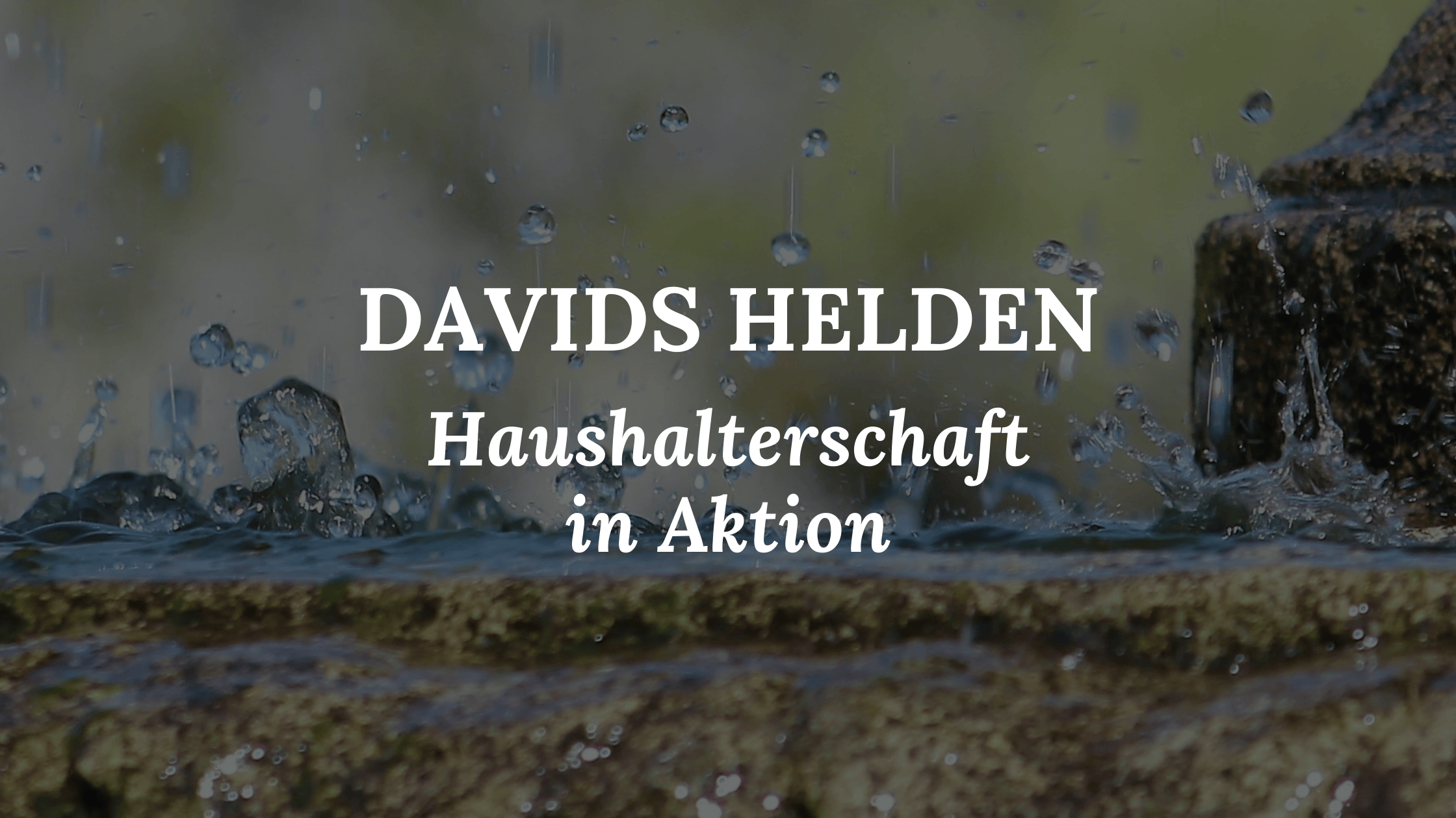 Wasserspritzer