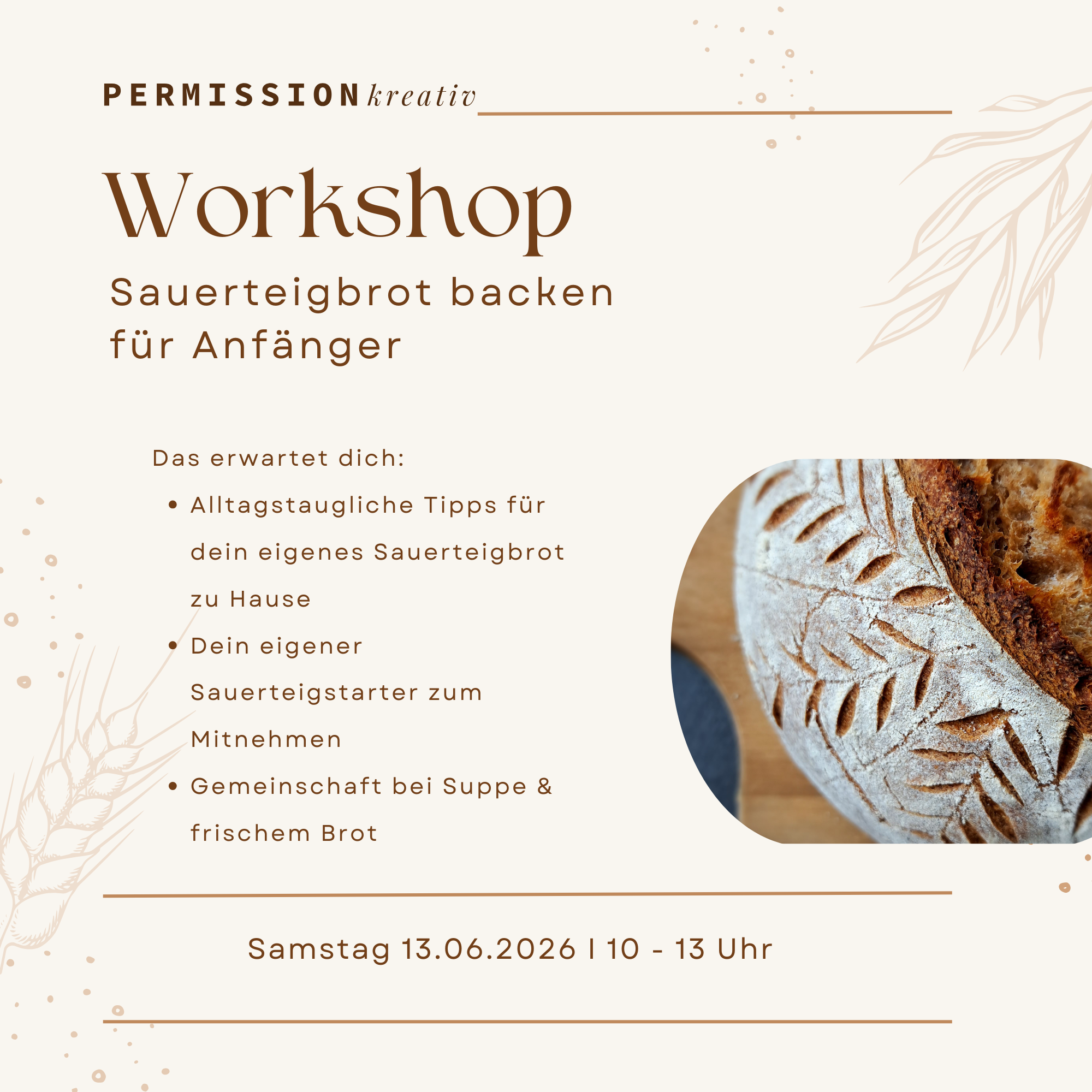 Workshop: Sauerteigbrot backen für Anfänger