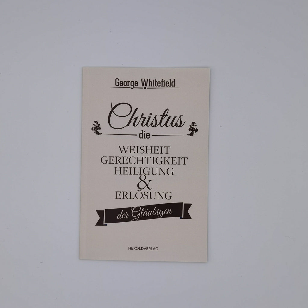 Whitefield: Christus (Print)