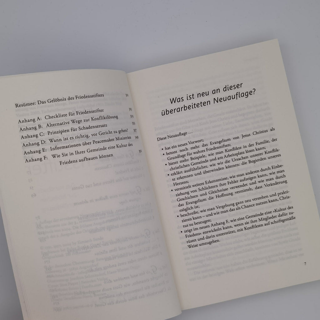 Sande: Sei ein Friedensstifter (Print)