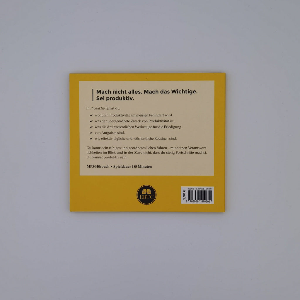 Challies: Produktiv (MP3-CD)
